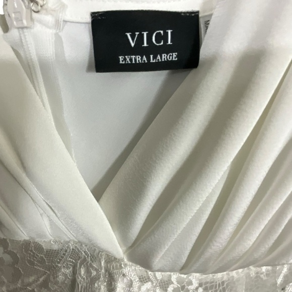 Vici Forever Mine Satin Lace Slip Midi Dress - Picture 15 of 16